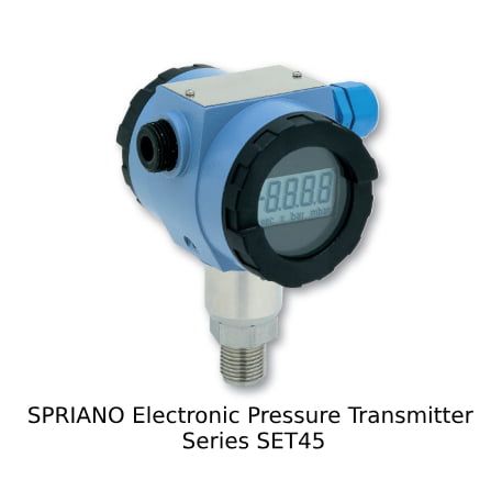SPRIANO Electronic Pressure Transmitter Series SET45