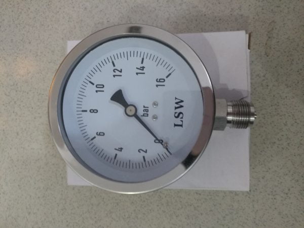 Foto 3 LSW Pressure Gauge 100mm