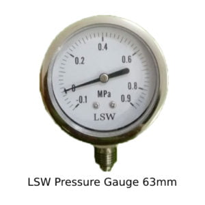 LSW Pressure Gauge 63mm