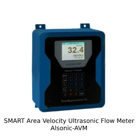 SMART Measurement Area Velocity Ultrasonic Flow Meter Alsonic AVM