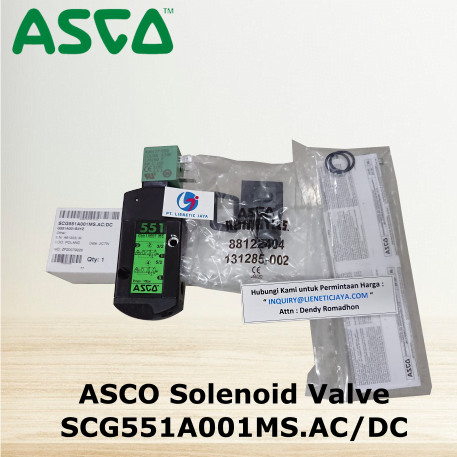 ASCO Solenoid Valve SCG551A001MS